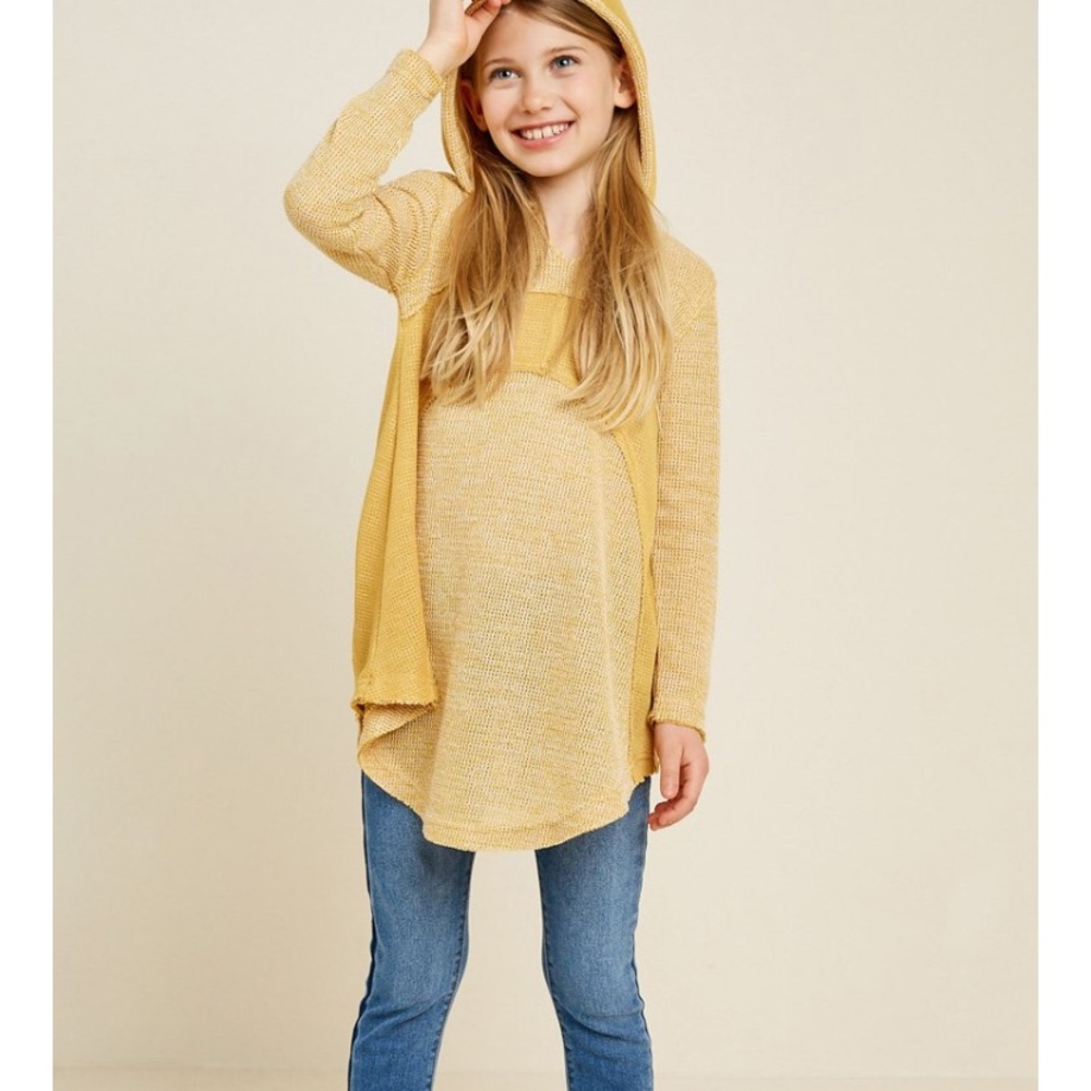 NWOT Hayden Girls Knit Hoodie